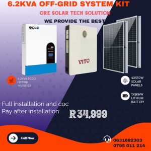 6.2Kva Off-Grid Solar System